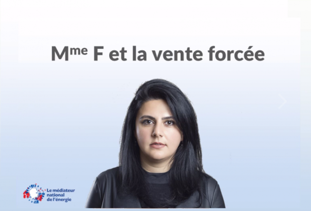 Vidéo de Madame F et la vente forcée